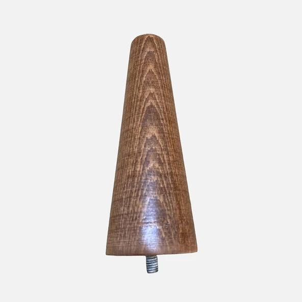 Dreamax M8 Ahşap Konik 15cm Ceviz Ayak (3'li Paket) ürün görseli 1