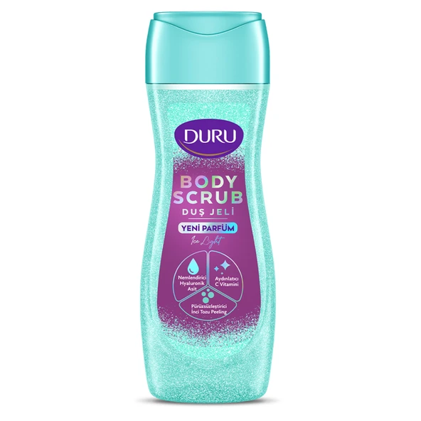 Duru Body Scrub Ice Light Duş Jeli 450 Ml (4'li Paket) ürün görseli 1