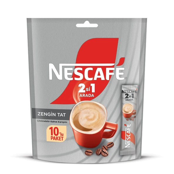 Nescafé 2si1 Arada 10 x 10 G (7'li Paket) ürün görseli 1