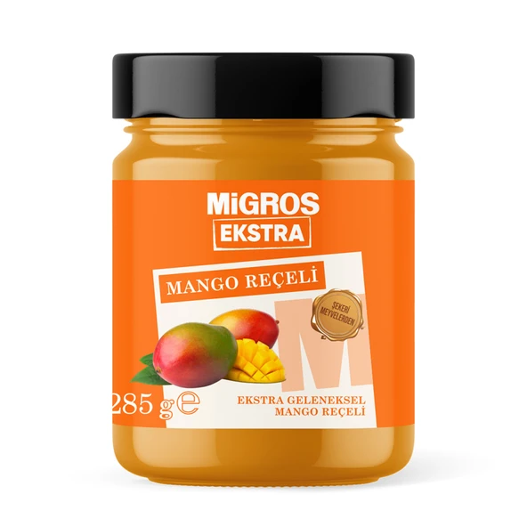 Migros Ekstra Ekstra Geleneksel Mango Reçeli 285 G (6'li Paket) ürün görseli 1
