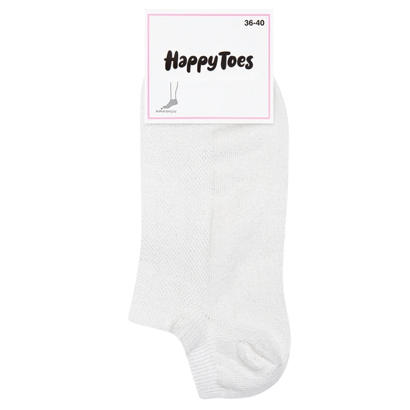 Happy Toes Pikeli Kadın Patik Çorap 36-40 (7'li Paket) ürün görseli 1