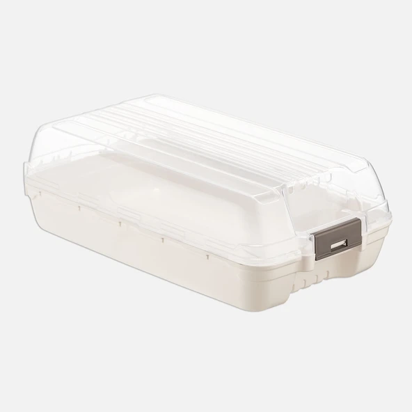 Dünya Plastik Kilitli Buzdolabı Organizer Kutu (8'li Paket) ürün görseli 1