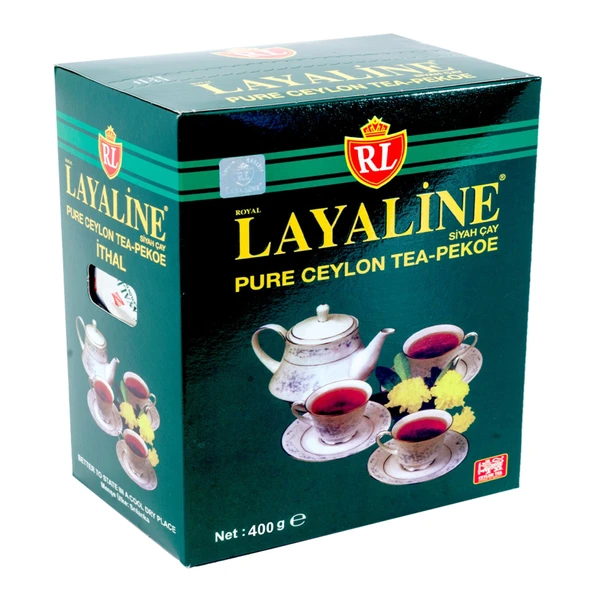 Layaline Siyah Çay 400 G (5'li Paket) ürün görseli 1
