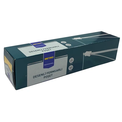 METRO PROFESSIONAL Fermuarlı Poşet 12 Li Küçük Boy (5'li Paket) ürün görseli 1