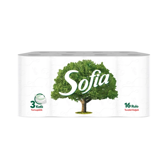 Sofia Tuvalet Kağıdı 16'lı (6'li Paket) ürün görseli 1