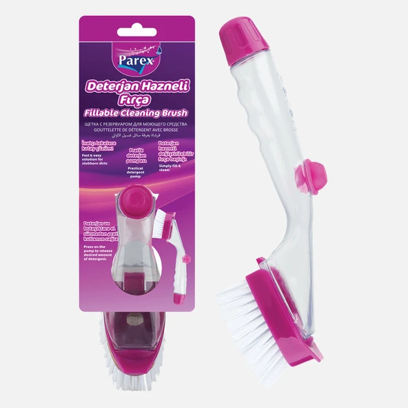 Parex Deterjan Haznelı Temızlık Fırcası (8'li Paket) ürün görseli 1