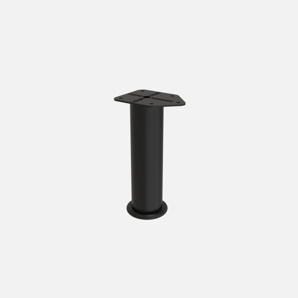 Tempo R42 Mobilya Ayağı 15 cm Tek Siyah (8'li Paket) ürün görseli 1
