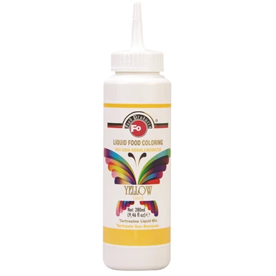 Fo Gıda Boyası 280Ml Sarı (8'li Paket) ürün görseli 1