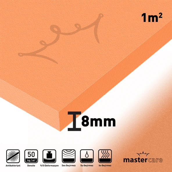 Mastercare 8 mm Mastercare (1 M2) Klasik Seri Ses Yalıtımı Levhası ürün görseli 1