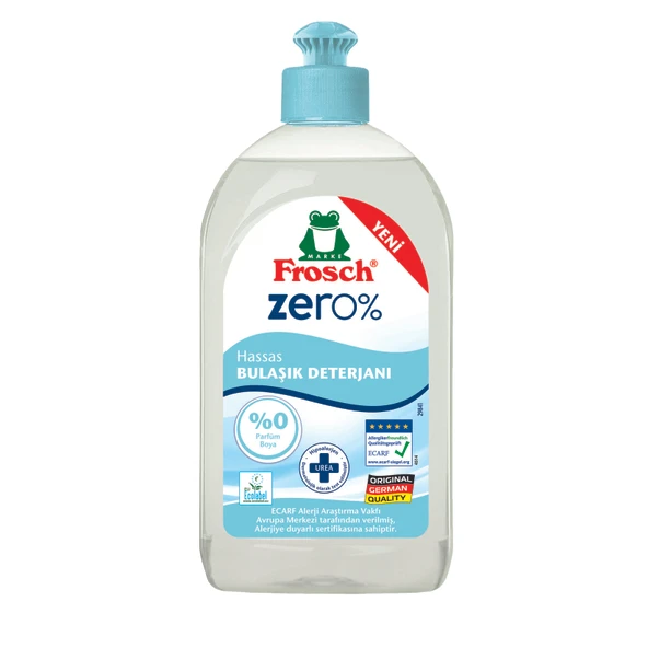 Frosch Zero Bulaşık Deterjanı 500 Ml (7'li Paket) ürün görseli 1