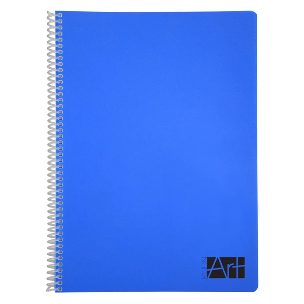 Kulinart Pp Kapak Spiralli Çizgili Defter 160 Yaprak (6'li Paket) ürün görseli 1