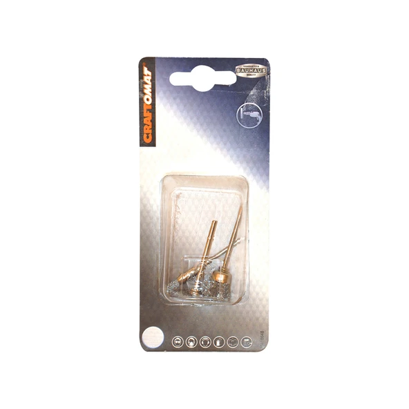 Craftomat S2,3 mm Mini Tel Fırça (6'li Paket) ürün görseli 1