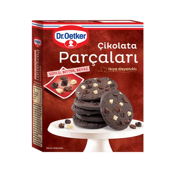 Dr.Oetker Sütlü Bitter Beyaz Çikolata Karışımı 70 G (8'li Paket) ürün görseli 1