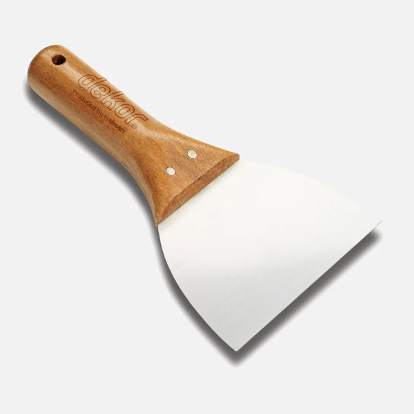 Dekor Spatulası 10 cm Ahşap Paslanmaz (3'li Paket) ürün görseli 1
