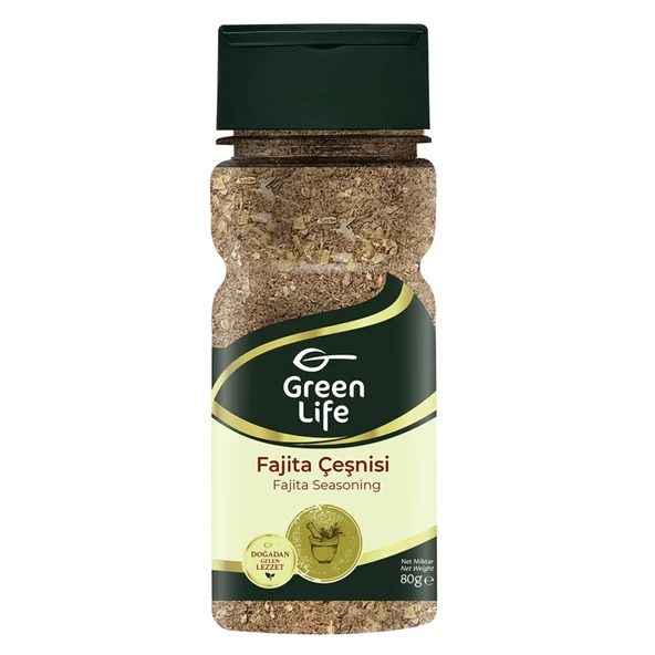 Green Life Fajita Çeşnisi Pet 80 G (8'li Paket) ürün görseli 1