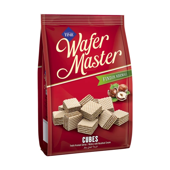 Çizmeci Time Wafer Master Fındık Kremalı Gofret 200 G (8'li Paket) ürün görseli 1