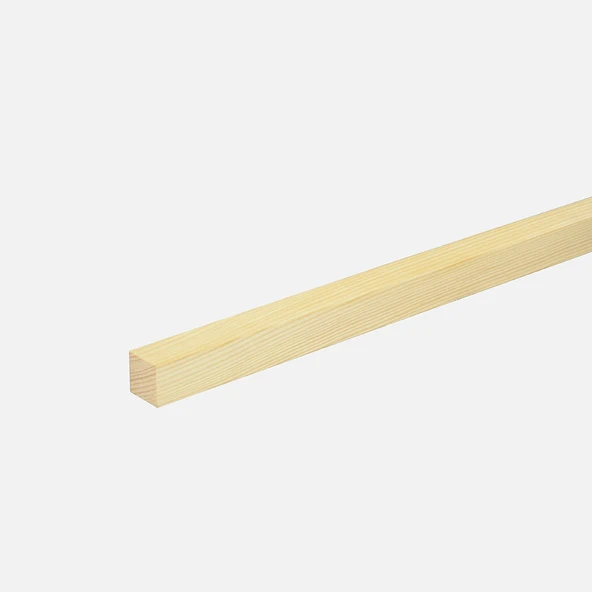 Neuhofer Kare Ahşap Çıta  20x20 mm 100 cm (8'li Paket) ürün görseli 1