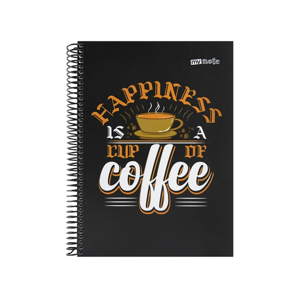 Mynote Coffee Defter 18,5X25,5 100 Yaprak Çizgisiz (6'li Paket) ürün görseli 1