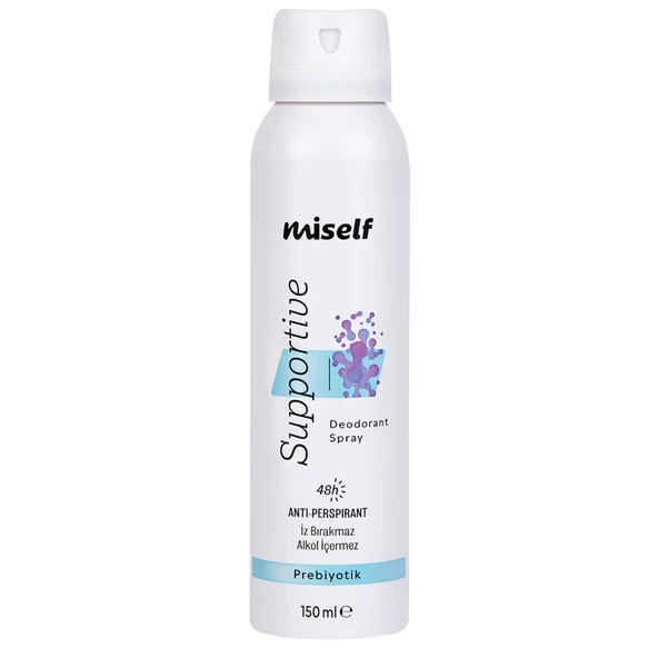 Miself Antiperspirant Deodorant Supportive 150 Ml (6'li Paket) ürün görseli 1
