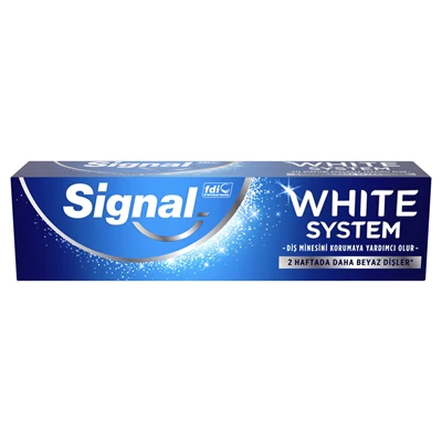 Sıgnal Diş Macunu 75 Ml Whıte System (8'li Paket) ürün görseli 1