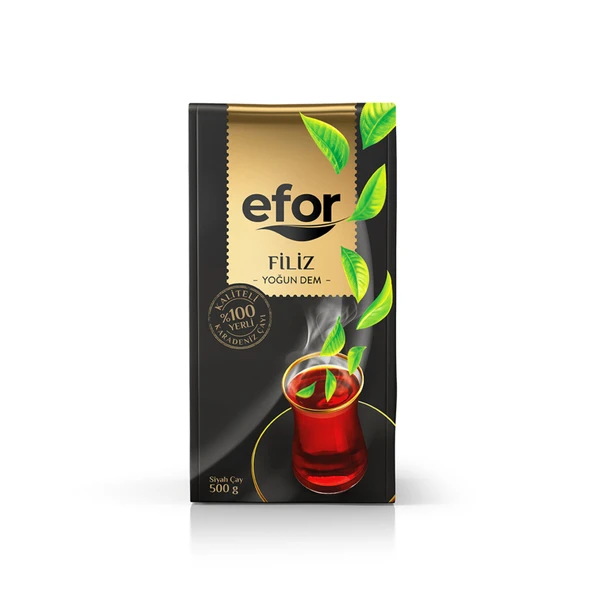 Efor Filiz Yoğun Dem Siyah Çay 500 G (7'li Paket) ürün görseli 1