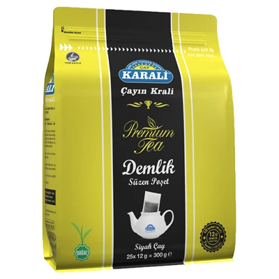 KARALİ Premıum Demlik Çay 25*12G (6'li Paket) ürün görseli 1
