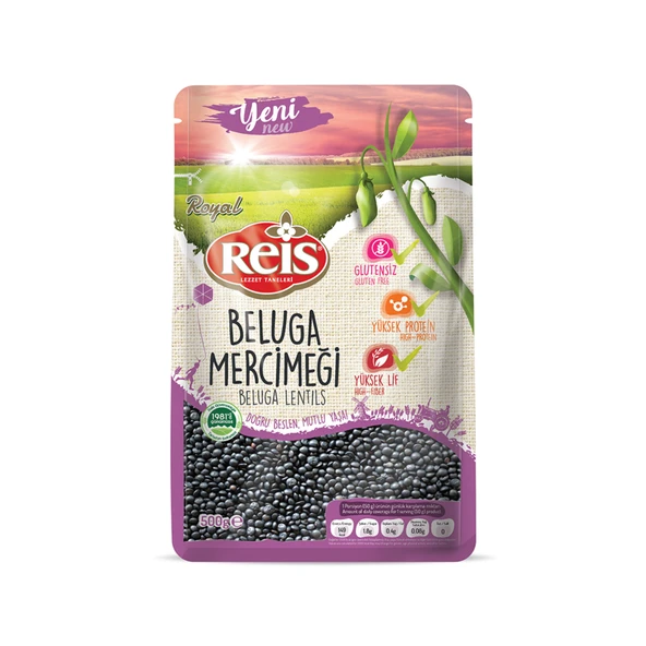Reis Royal Beluga Mercimeği 500 G (6'li Paket) ürün görseli 1