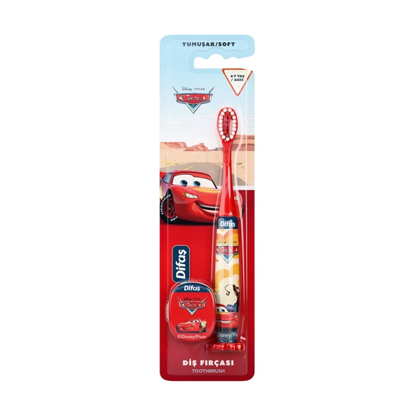 Difaş Cars Diş Fırçası 4-7 Yaş (8'li Paket) ürün görseli 1