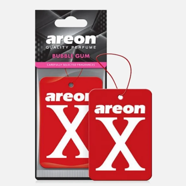 Areon X Bubble Gum Kırmızı Oto Koku (8'li Paket) ürün görseli 1