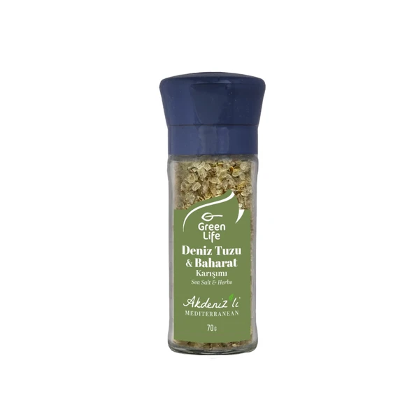 Green Life Deniz Tuzu Bahar Karışımı Akdenizli 70 G (6'li Paket) ürün görseli 1