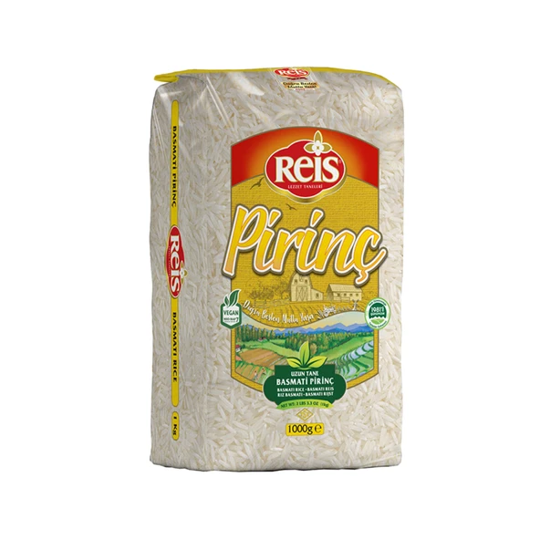 Reis Basmati Pirinç 1 Kg (4'li Paket) ürün görseli 1