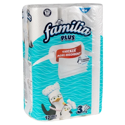 familia 3 Katlı Kağıt Havlu 12Li (4'li Paket) ürün görseli 1