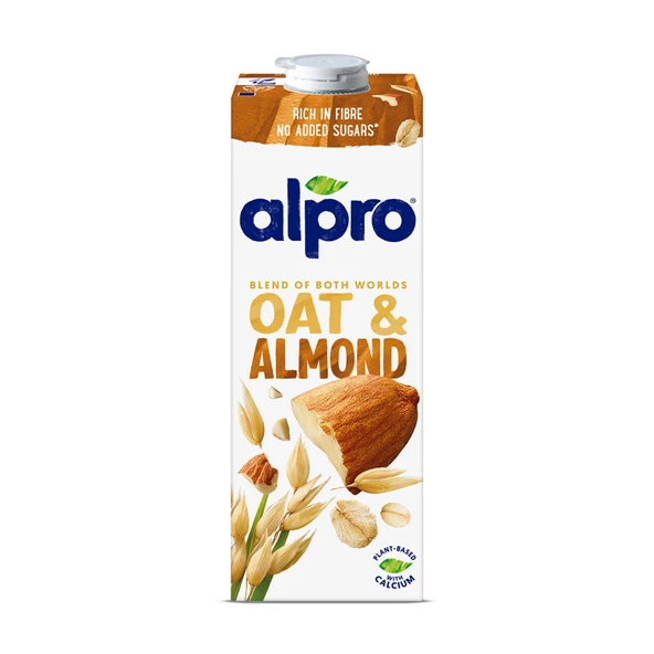 Alpro Yulaf & Badem İçeceği 1 L (4'li Paket) ürün görseli 1