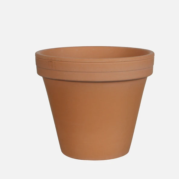 Stan Saksı Kahverengi 22 cm (4'li Paket) ürün görseli 1