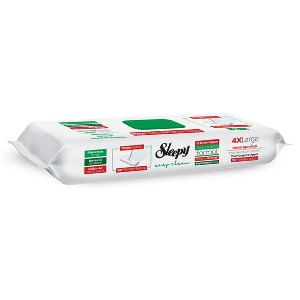 Sleepy Yer Temizlik Havlusu Beyaz Sabun 50'li (6'li Paket) ürün görseli 1
