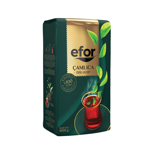 Efor Çamlıca Siyah Çay 1 Kg (3'li Paket) ürün görseli 1