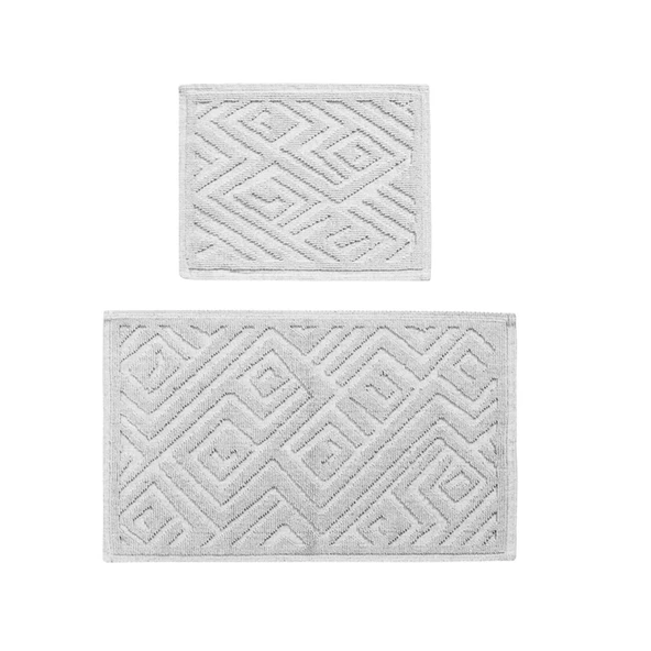 Elsim Home 2'li Banyo Paspas 50 x 80 - 40 x 50 Cm (3'li Paket) ürün görseli 1