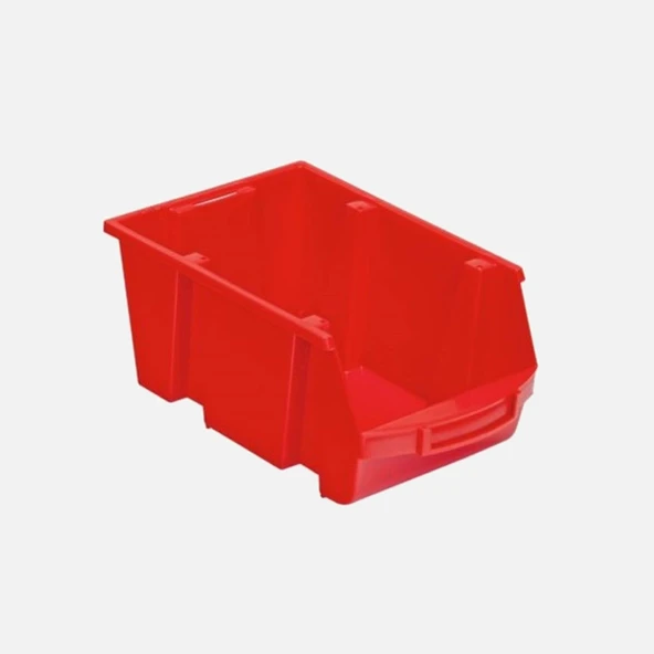 Port-Bag Sc.04 Spacy Plastik Avadanlık No:4 Kırmızı (6'li Paket) ürün görseli 1