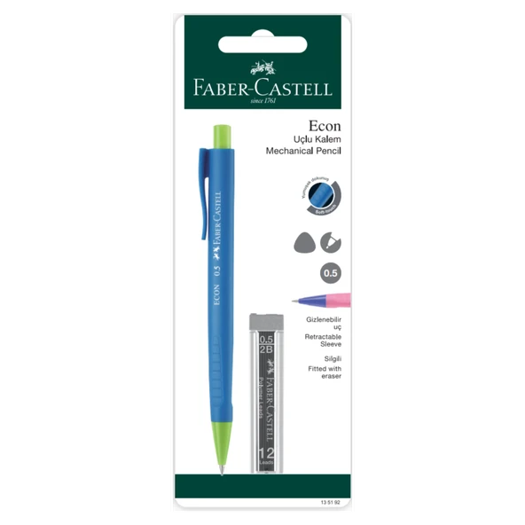 Faber Castell Soft Touch Combo Versatil + 0.5 mm Set (7'li Paket) ürün görseli 1