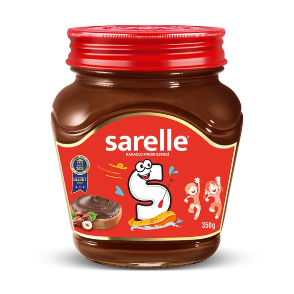 Sarelle Kakaolu Fındık Ezmesi 350 G (4'li Paket) ürün görseli 1