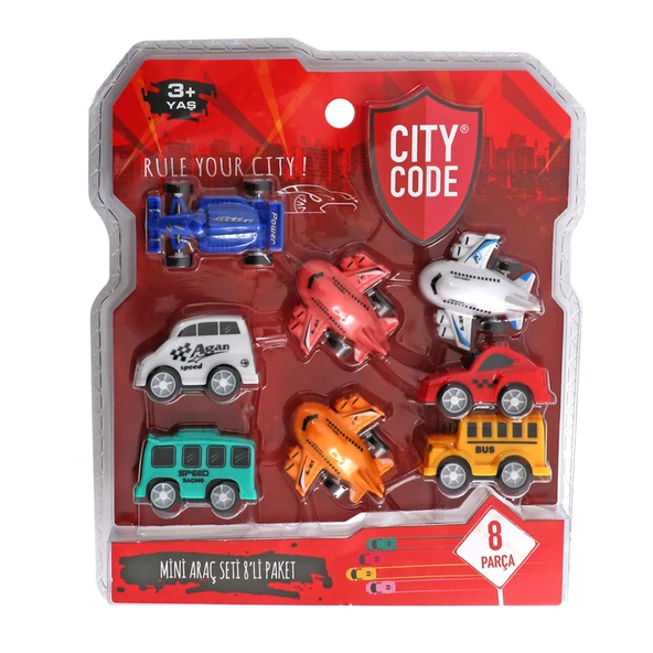 Citycode 8'li Paket (3'li Paket) ürün görseli 1
