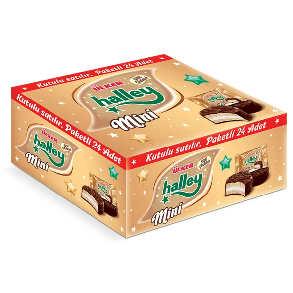 Ülker Halley Mini 24 x 10.3 G (8'li Paket) ürün görseli 1