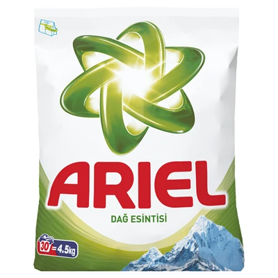 Ariel Çamaşır Deterjanı 4,5Kg Dağ Esintisi (5'li Paket) ürün görseli 1