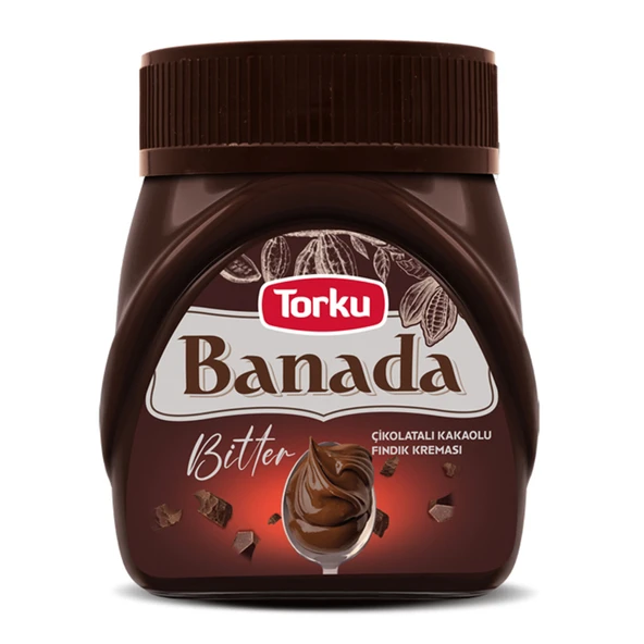Torku Banada Bitter Kakaolu Fındık Kreması 370 G (4'li Paket) ürün görseli 1