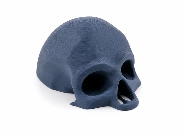 Halloween Kafatası V4 Dekoratif Figür ? Masaüstü Süsü ? Sert Plastik Koleksiyonluk Dekoratif Obje ürün görseli 1