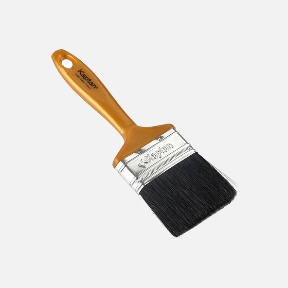 Kaptan No:3 Yağlı Boya Fırçası Kaptan Plastik Sap (8'li Paket) ürün görseli 1