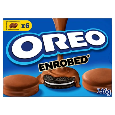 OREO Bisküvi Enrobed 246 G Choco (3'li Paket) ürün görseli 1