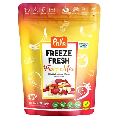 Pol'S Freeze Fresh 20 G Fruıt Mıx (6'li Paket) ürün görseli 1