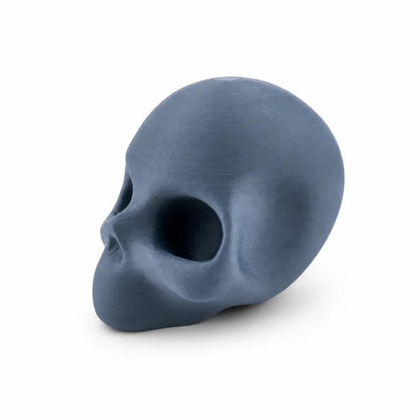 Halloween Kafatası V3 Dekoratif Figür ? Masaüstü Süsü ? Sert Plastik Koleksiyonluk Dekoratif Obje ürün görseli 1