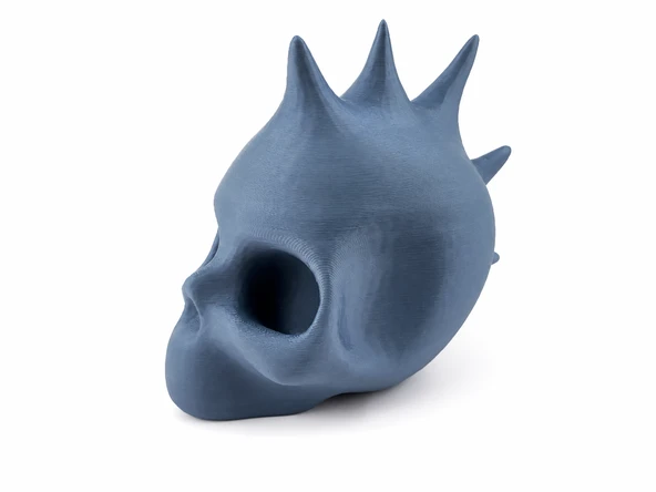 Halloween Kafatası V2 Dekoratif Figür ? Masaüstü Süsü ? Sert Plastik Koleksiyonluk Dekoratif Obje ürün görseli 1